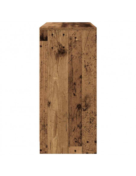 Credenza Legno Antico 85x34x76 cm in Legno Multistrato