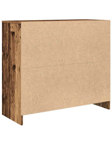 Credenza Legno Antico 85x34x76 cm in Legno Multistrato
