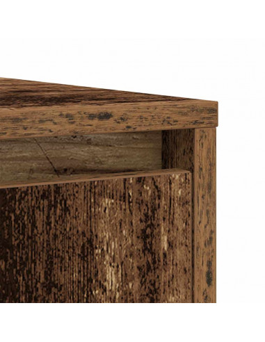 Credenza Legno Antico 85x34x76 cm in Legno Multistrato