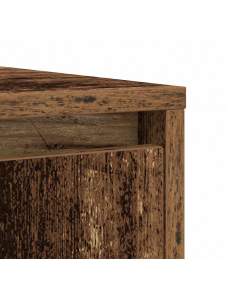 Credenza Legno Antico 85x34x76 cm in Legno Multistrato