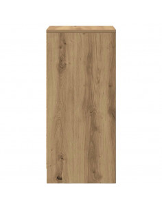 Credenza Rovere Artigianale 29,5x34x76 cm in Legno Multistrato