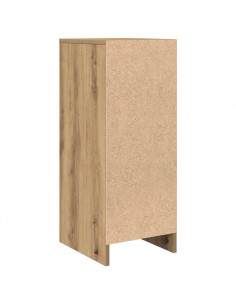 Credenza Rovere Artigianale 29,5x34x76 cm in Legno Multistrato 2