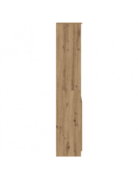 Credenza Rovere Artigianale 50x35x180 cm in Legno Multistrato