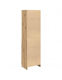 Credenza Rovere Artigianale 50x35x180 cm in Legno Multistrato 2