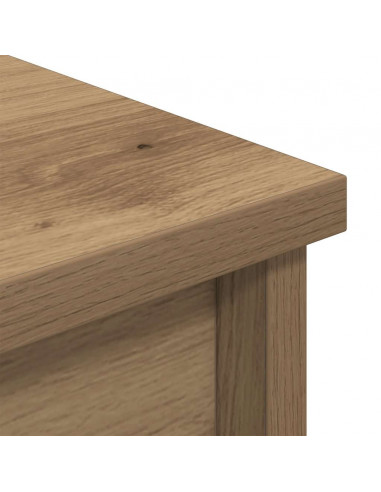 Credenza Rovere Artigianale 50x35x180 cm in Legno Multistrato