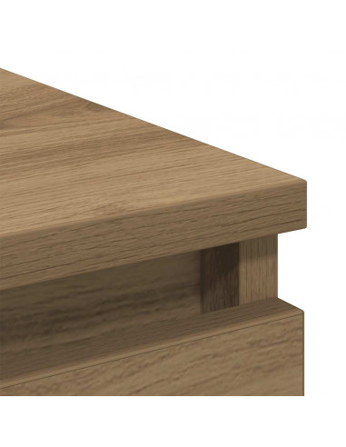 Credenza Rovere Artigianale 80x35x99 cm in Legno Multistrato