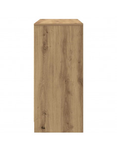 Credenza Rovere Artigianale 85x34x76 cm in Legno Multistrato