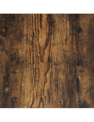 Credenza Rovere Fumo 37,5x35x76 cm in Legno Multistrato