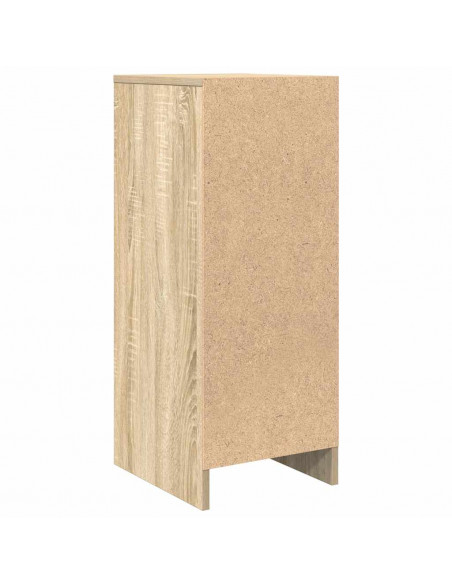 Credenza Rovere Sonoma 29,5x34x76 cm in Legno Multistrato