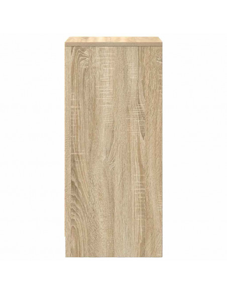 Credenza Rovere Sonoma 29,5x34x76 cm in Legno Multistrato