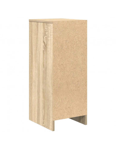Credenza Rovere Sonoma 29,5x34x76 cm in Legno Multistrato