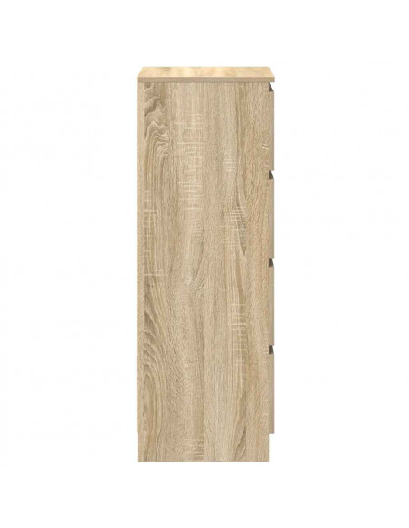 Credenza Rovere Sonoma 37,5x35x99 cm in Legno Multistrato