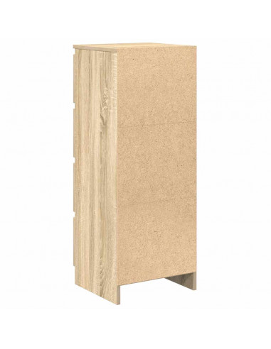 Credenza Rovere Sonoma 37,5x35x99 cm in Legno Multistrato