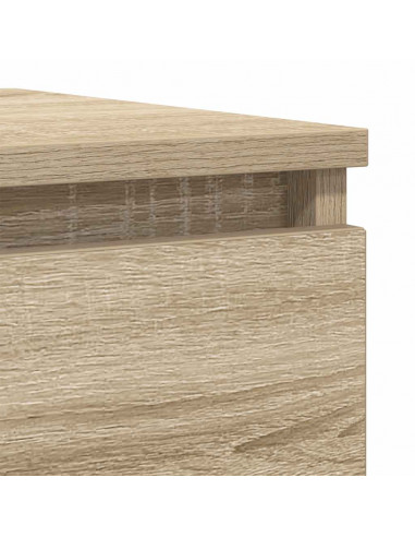 Credenza Rovere Sonoma 37,5x35x99 cm in Legno Multistrato