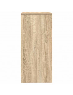 Credenza Rovere Sonoma 57x34x76 cm in Legno Multistrato