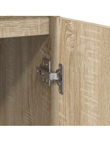 Credenza Rovere Sonoma 57x34x76 cm in Legno Multistrato
