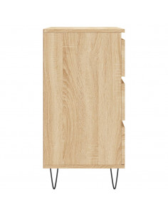 Credenza Rovere Sonoma 60x35x70 cm in Legno Multistrato