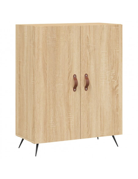 Credenza Rovere Sonoma 69,5x34x180 cm in Legno Multistrato