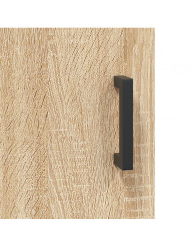 Credenza Rovere Sonoma 69,5x34x180 cm in Legno Multistrato