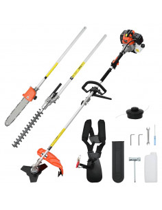 Decespugliatore 4 in 1 Funzione Arancione 52 cc 1,45 kW