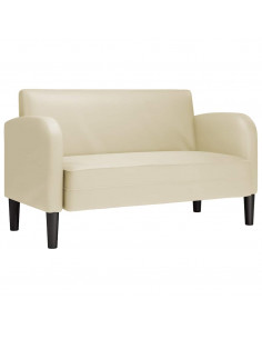 Divano Divanetto Crema 110 cm in Similpelle