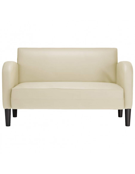 Divano Divanetto Crema 110 cm in Similpelle