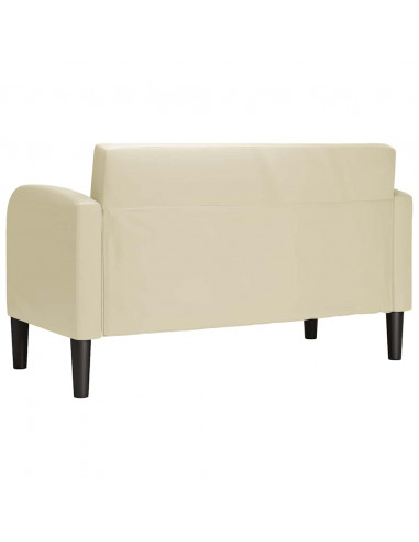 Divano Divanetto Crema 110 cm in Similpelle