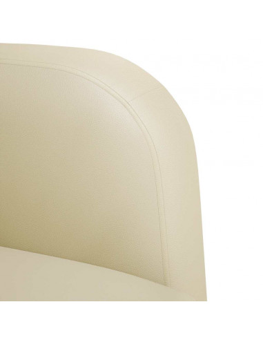 Divano Divanetto Crema 110 cm in Similpelle