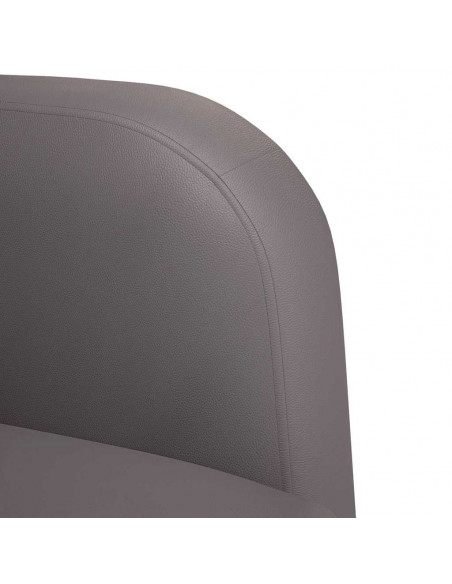 Divano Divanetto Grigio 110 cm in Similpelle