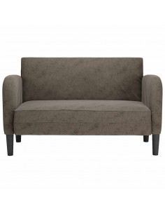 Divano Divanetto Grigio Scuro 110 cm in Similpelle 2