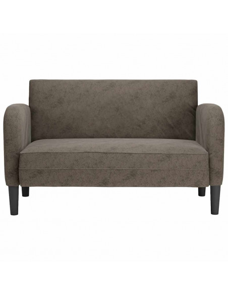 Divano Divanetto Grigio Scuro 110 cm in Similpelle