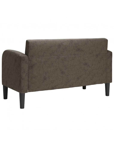 Divano Divanetto Grigio Scuro 110 cm in Similpelle