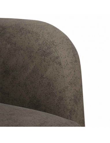 Divano Divanetto Grigio Scuro 110 cm in Similpelle