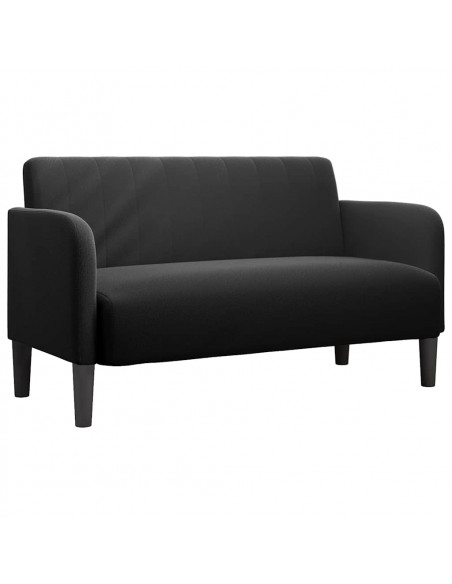 Divano Divanetto Nero 109 cm in Velluto