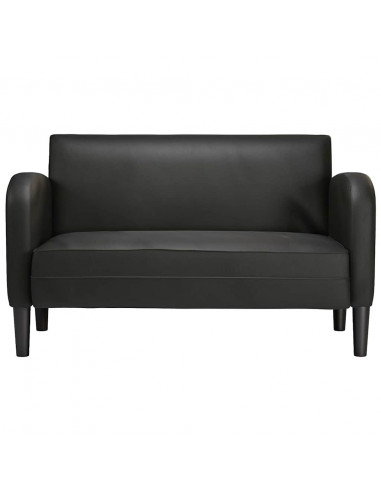 Divano Divanetto Nero 110 cm in Similpelle