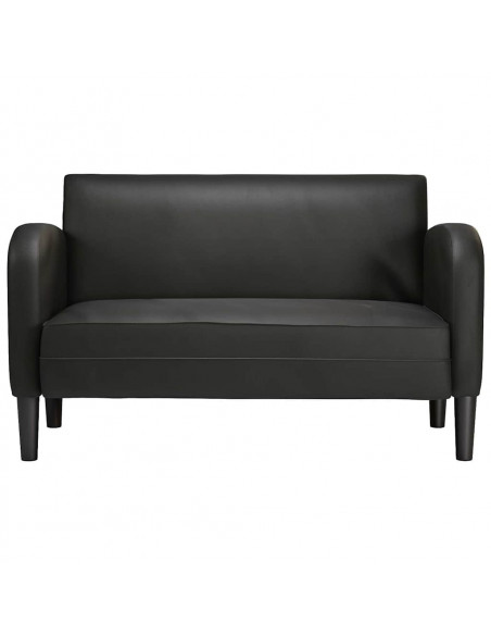 Divano Divanetto Nero 110 cm in Similpelle