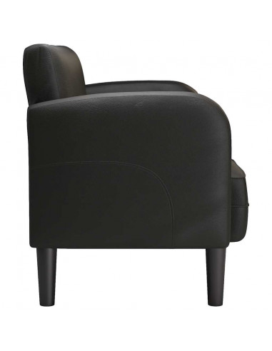 Divano Divanetto Nero 110 cm in Similpelle