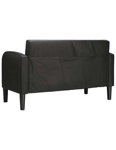 Divano Divanetto Nero 110 cm in Similpelle