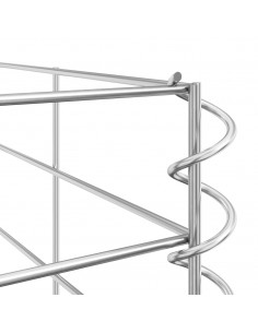 Set Gabbioni 6 pz in Filo Zincato