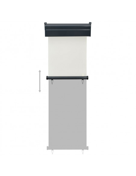 Tendalino Laterale per Balcone 65x250 cm Crema