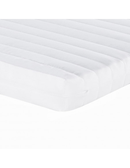 Divano Letto Estraibile con Materassi Nero 100x200 cm Velluto