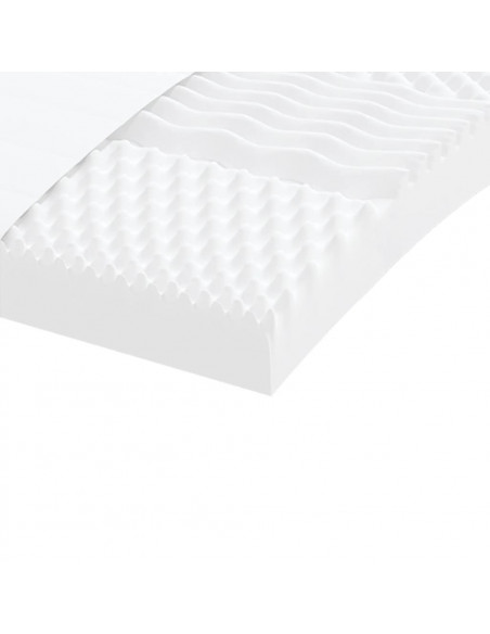 Divano Letto Estraibile con Materassi Rosa 90x200 cm Velluto