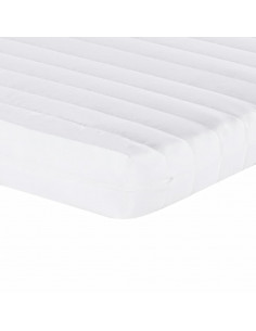 Divano Letto Estraibile Materassi Grigio Chiaro 90x190 Velluto 2