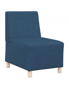 Divano Sedia Blu 55 cm in Tessuto