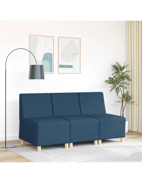 Divano Sedia Blu 55 cm in Tessuto