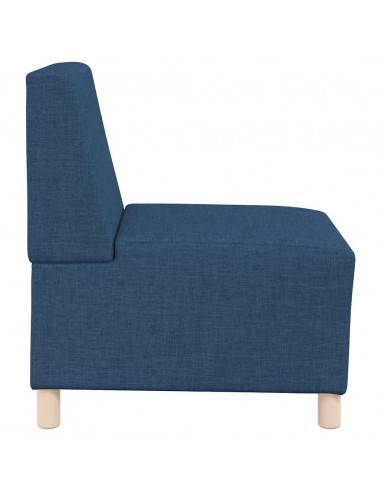 Divano Sedia Blu 55 cm in Tessuto