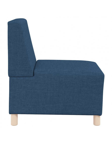 Divano Sedia Blu 55 cm in Tessuto