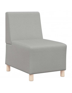 Divano Sedia Grigio Nuvola 55 cm in Tessuto