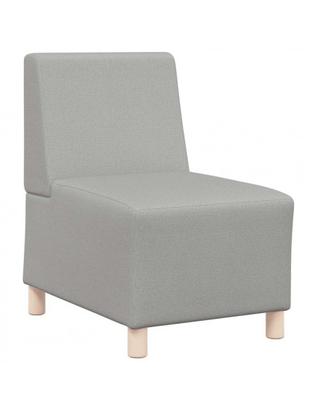 Divano Sedia Grigio Nuvola 55 cm in Tessuto