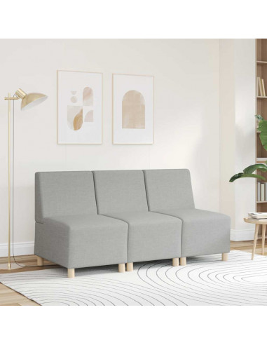 Divano Sedia Grigio Nuvola 55 cm in Tessuto